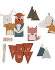 Fabelab Organic Cotton Christmas Calendar - Woodland