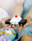 Candy Lab | Modern Vintage Wooden Car Toy - Police Car