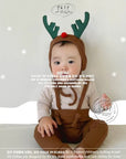 Rudolph leggings and hat set
