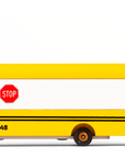 Candy Lab | Modern Vintage Wooden Toy Car - School Bus