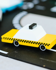 Candy Lab | Modern Vintage Wooden Car - Yellow Taxi
