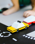Candy Lab | Modern Vintage Wooden Car - Yellow Taxi