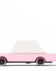 Candy Lab | Modern Vintage Wooden Toy Car - Sedan Pink