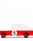 Candy Lab | Modern Vintage Wooden Toy Car - Racer Red