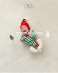 Christmas Rompers and Hat Set