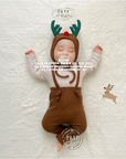 Rudolph leggings and hat set