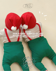 Baby Santa Fairy Leggings and Hat Set