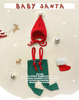Baby Santa Fairy Leggings and Hat Set