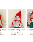 Baby Santa Fairy Leggings and Hat Set