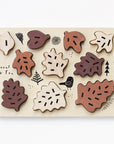 Wooden Tray Puzzle - Leaves