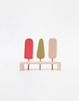 Ice cream bars - Vanilla, Melon and Watermelon
