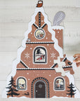Gingerbread House Holiday Floor Puzzle