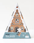 Gingerbread House Holiday Floor Puzzle