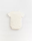 Short-sleeve bodysuit in organic cotton