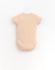 Short-sleeve bodysuit in organic cotton