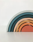 Mini Wooden Rainbow - Lagoon