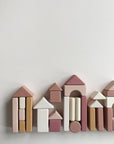 Castle Building Blocks - Vintage Rose