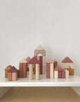 Castle Building Blocks - Vintage Rose