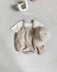Wrinkle Dungarees Bodysuit