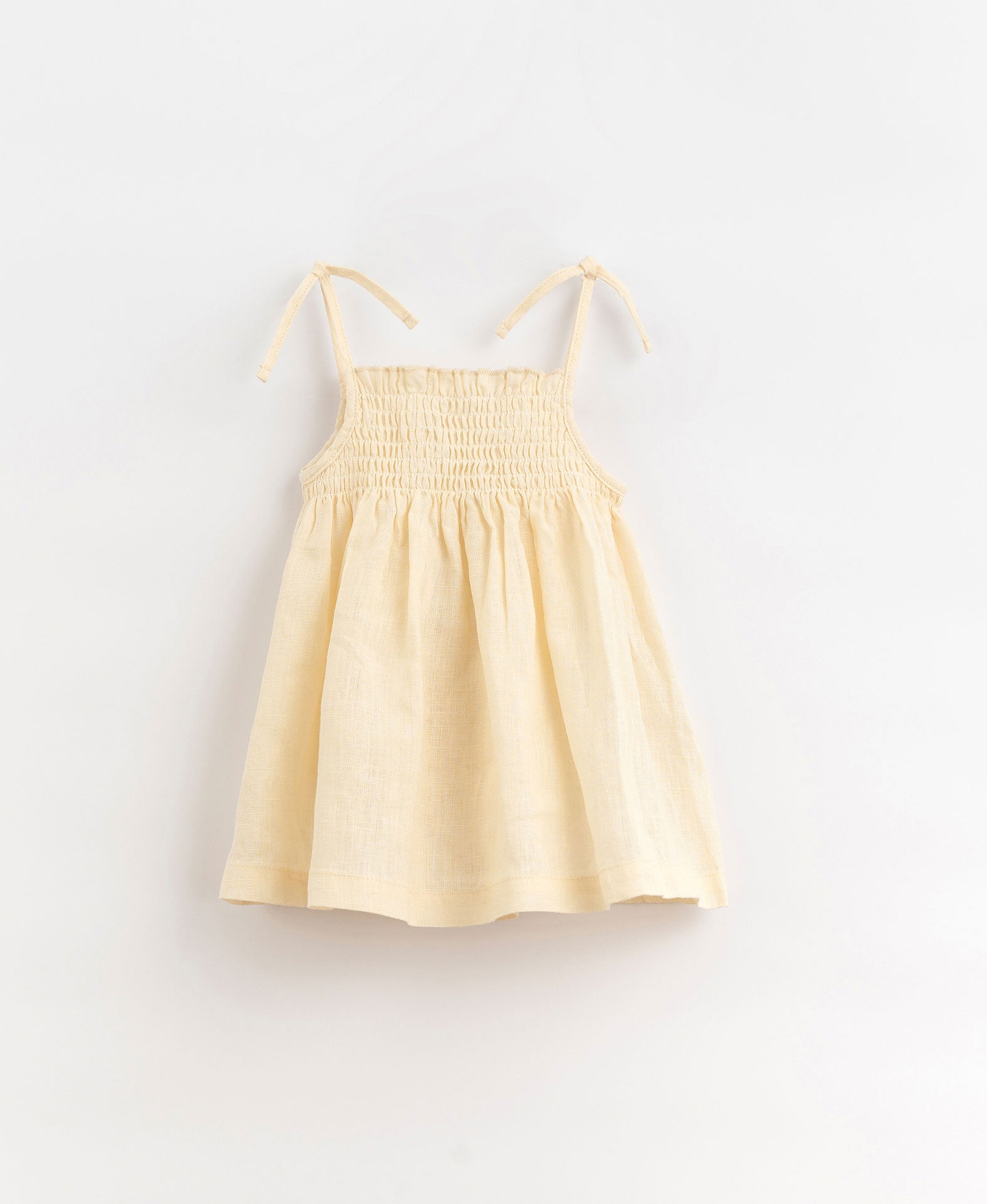 Linen dress with elastic chest – Youhe Baby and Kids Boutique